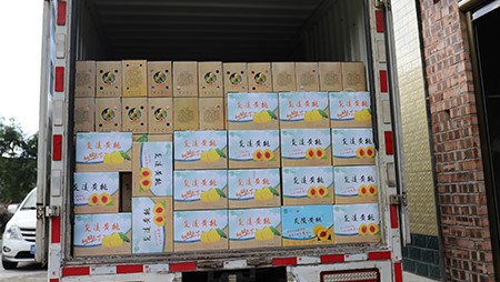 助銷黃桃社會扶貧，關(guān)愛員工送高溫福利